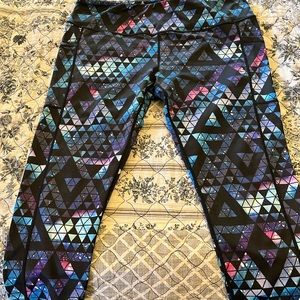 CVG Stardust Capri Leggings Size: XXL
